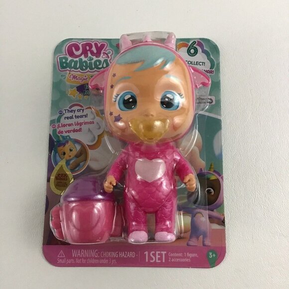 Cry Babies Magic Tears Fantasy Doll Series Jassy Bruny Tina Hanna COMPLETE SET - Picture 5 of 8